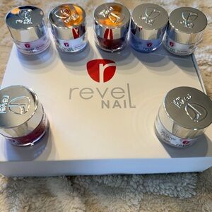 Revel Nail Dip Powder Collection - 7 NEW Shades never used or opened